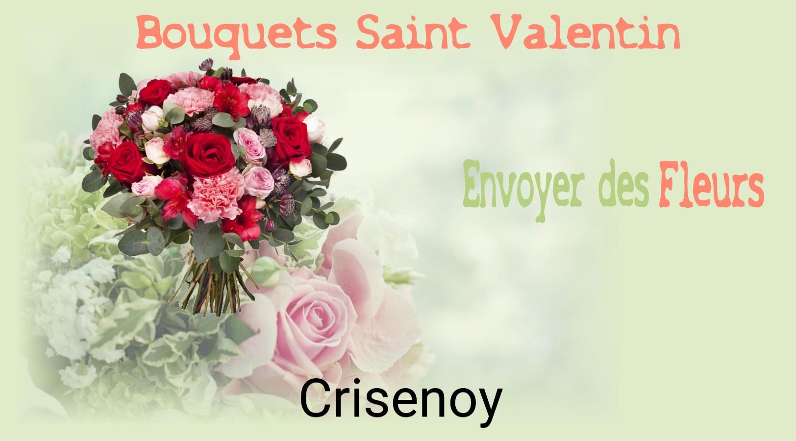 Roses de Saint-Valentin livrées à Crisenoy